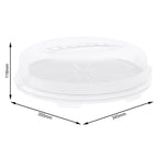 Rotho fresh taartdoos 35.5 cm wit transparant