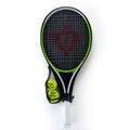 - Tennisracket met Hoes en 2 Ballen - Groen
