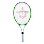 - Tennisracket met Hoes en 2 Ballen - Groen