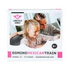 Engelhart - Engelhart Domino mexican train in houten koffer