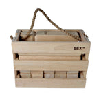 Kubb - Kubb in houten kist