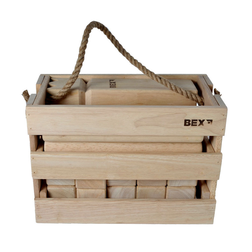 Kubb - Kubb in houten kist