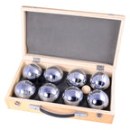 Engelhart jeu de boules 8 metalen ballen in kist