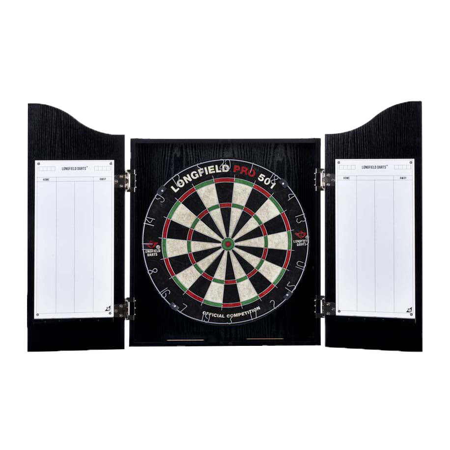 Engelhart - Engelhart Houten cabinet met sisal dartbord incl. dartset
