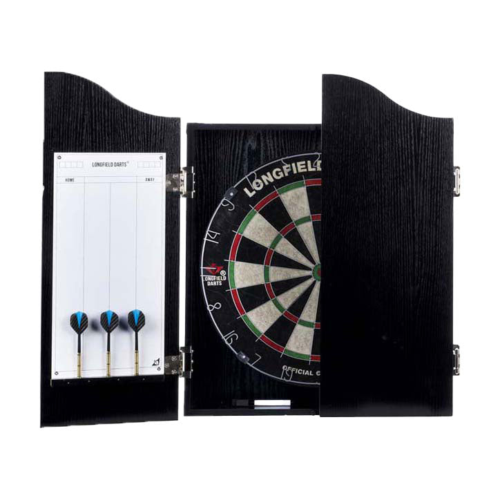 Engelhart - Engelhart Houten cabinet met sisal dartbord incl. dartset