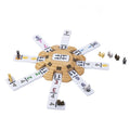 Engelhart domino mexican train accesoires set