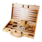 Backgammon - Backgammon 15 hout ingelegd