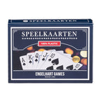 Longfield - Longfield Speelkaarten 100% plastic 2 sets in kunststof doos poker/bridge