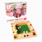 - Shut the Box Houten Dobbelspel 4 spelers