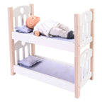 Longfield - Longfield Poppen stapelbed grijs/wit