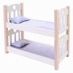 Longfield - Longfield Poppen stapelbed grijs/wit