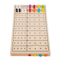 Houten geheime code spel