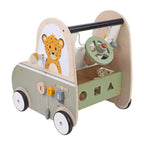 Jack jacky houten loopwagen auto jack jacky