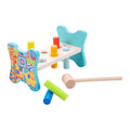Houten hamerbank dieren