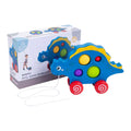 Dorjee houten trekfiguur dino