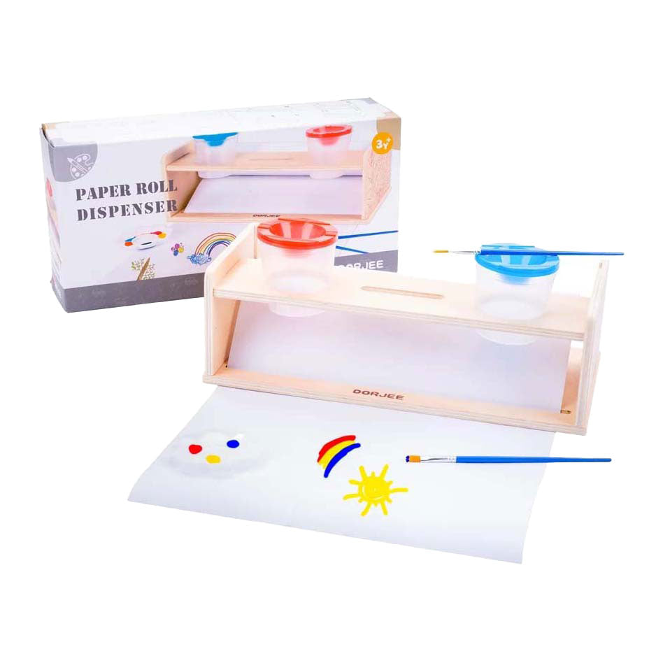 Dorjee houten papierrolhouder