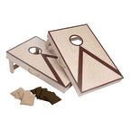 Cornhole dubbel werpspel 90x60cm - 2x4 zakjes