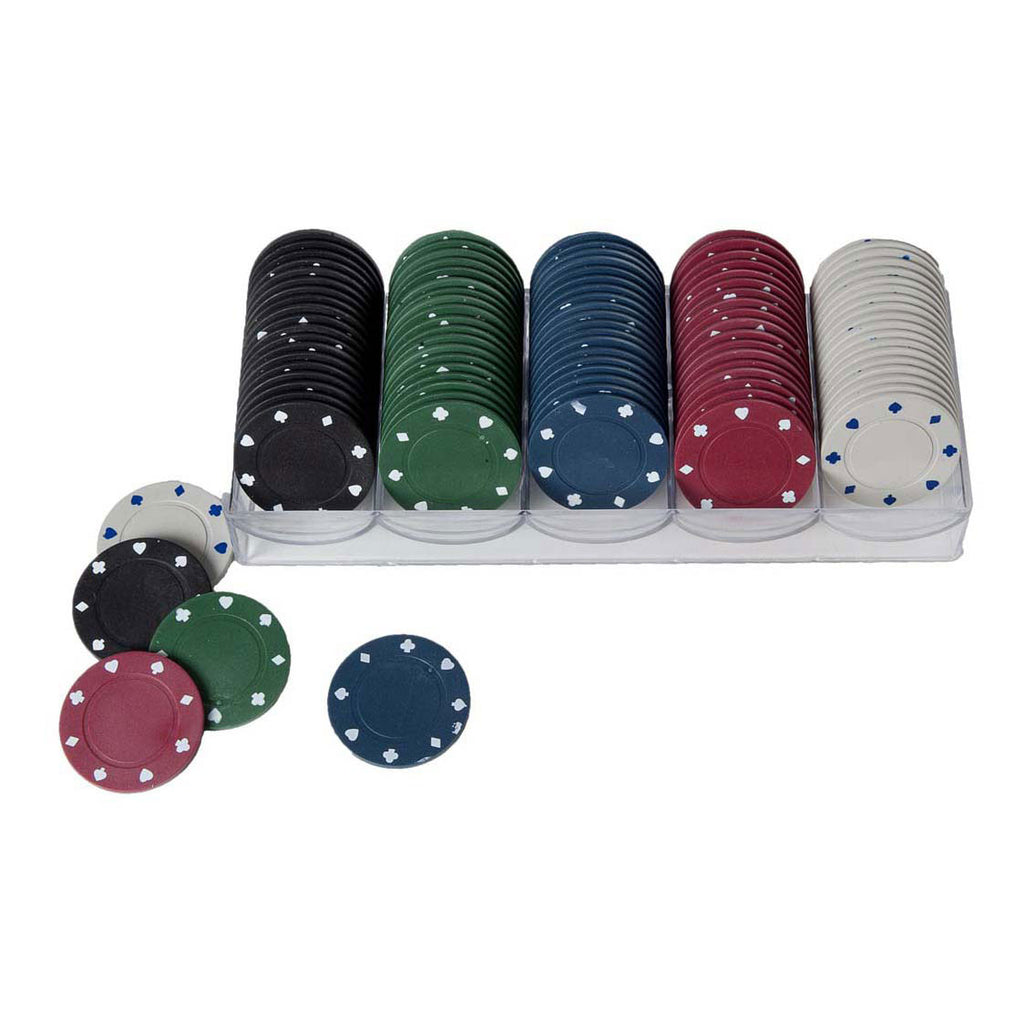- Fiches 40mm 100 stuks Verschillende Kleuren