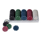 - Fiches 40mm 100 stuks Verschillende Kleuren