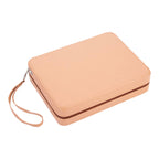 Engelhart - Engelhart Backgammon reisspel met rits - beige