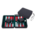 Engelhart - Engelhart Backgammon reisspel met rits - zwart
