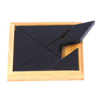 - Houten Tangram in Doosje - 13x13cm