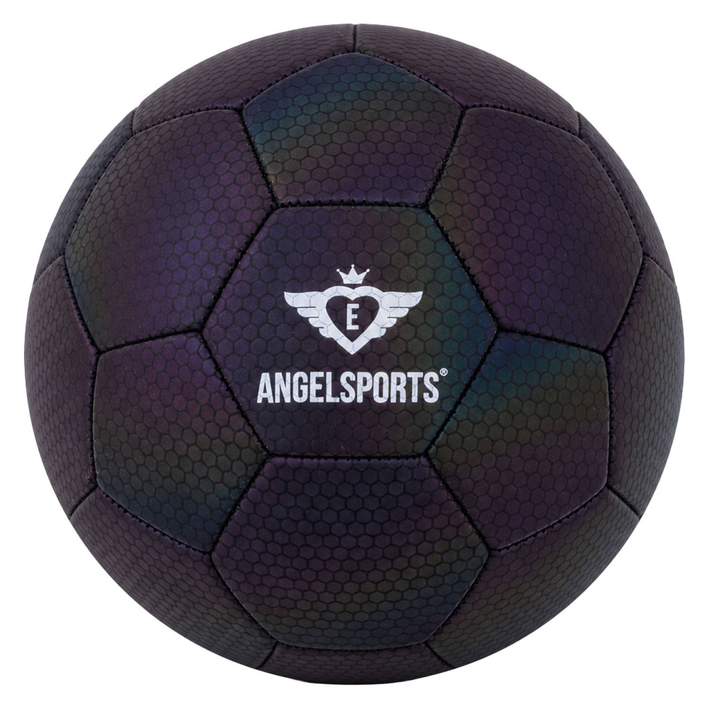 Engelhart - Engelhart Voetbal glow in the dark maat 5 – 400 gram – lichtgevende voetbal voor buiten en training -