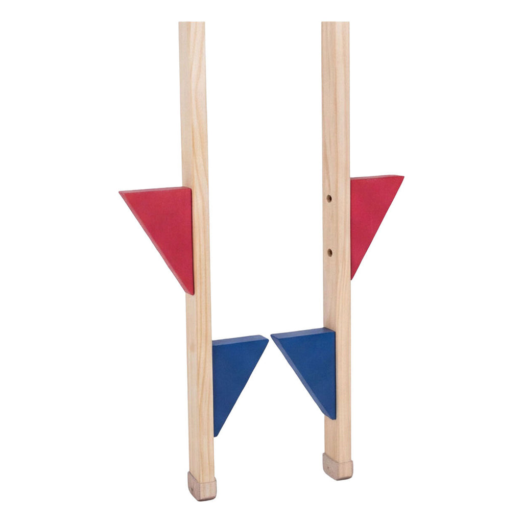 Engelhart - Engelhart Stelten hout met gekleurde voetsteun set