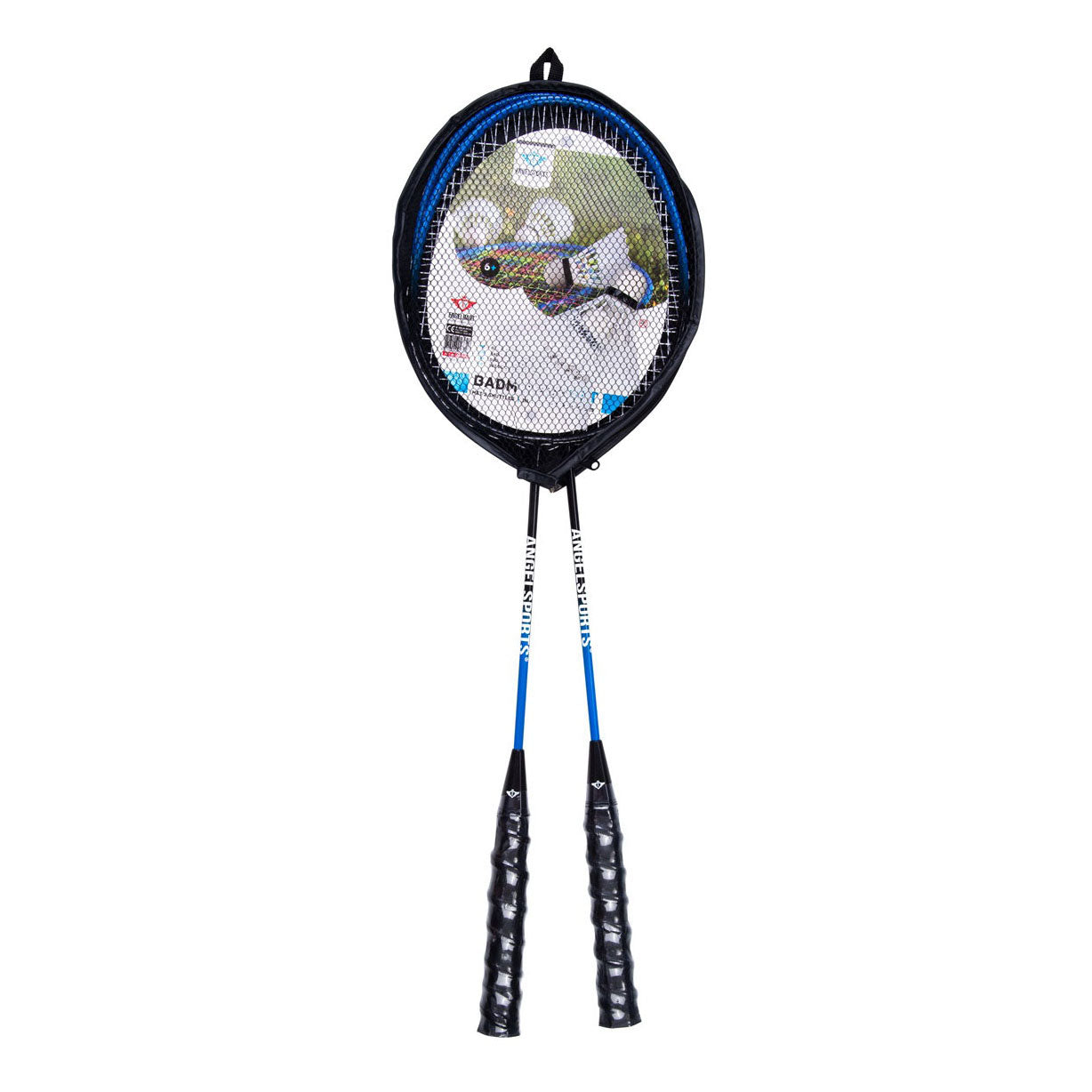 Engelhart - Engelhart Badmintonset - 2 shuttles en 2 rackets
