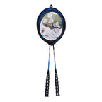 Engelhart badmintonset - 2 shuttles en 2 rackets