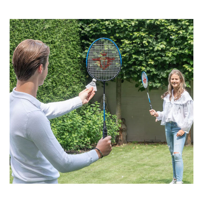 Engelhart - Engelhart Badmintonset - 2 shuttles en 2 rackets