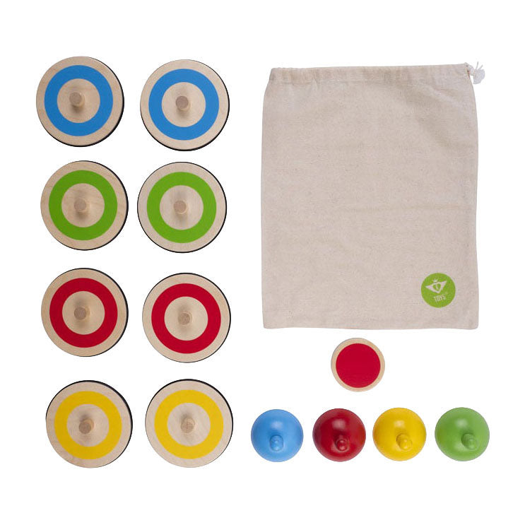 - Houten Indoor Curling Spel - 2 tot 4 Spelers