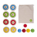 - Houten Indoor Curling Spel - 2 tot 4 Spelers