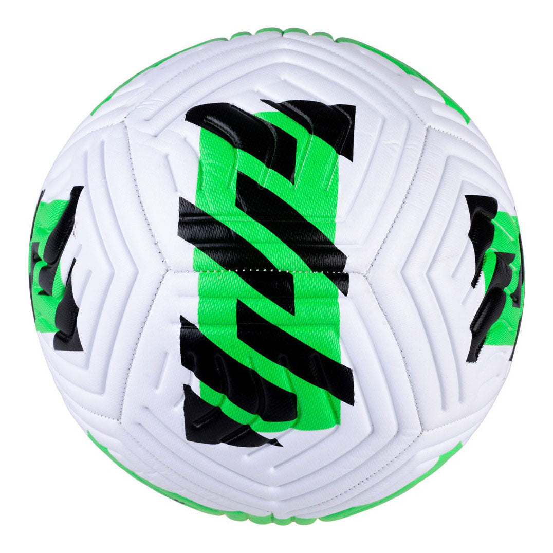 Engelhart - Engelhart Voetbal wit groen zwart maat 5 – 400 gram – speelbal voor buiten training en recreatief gebruik