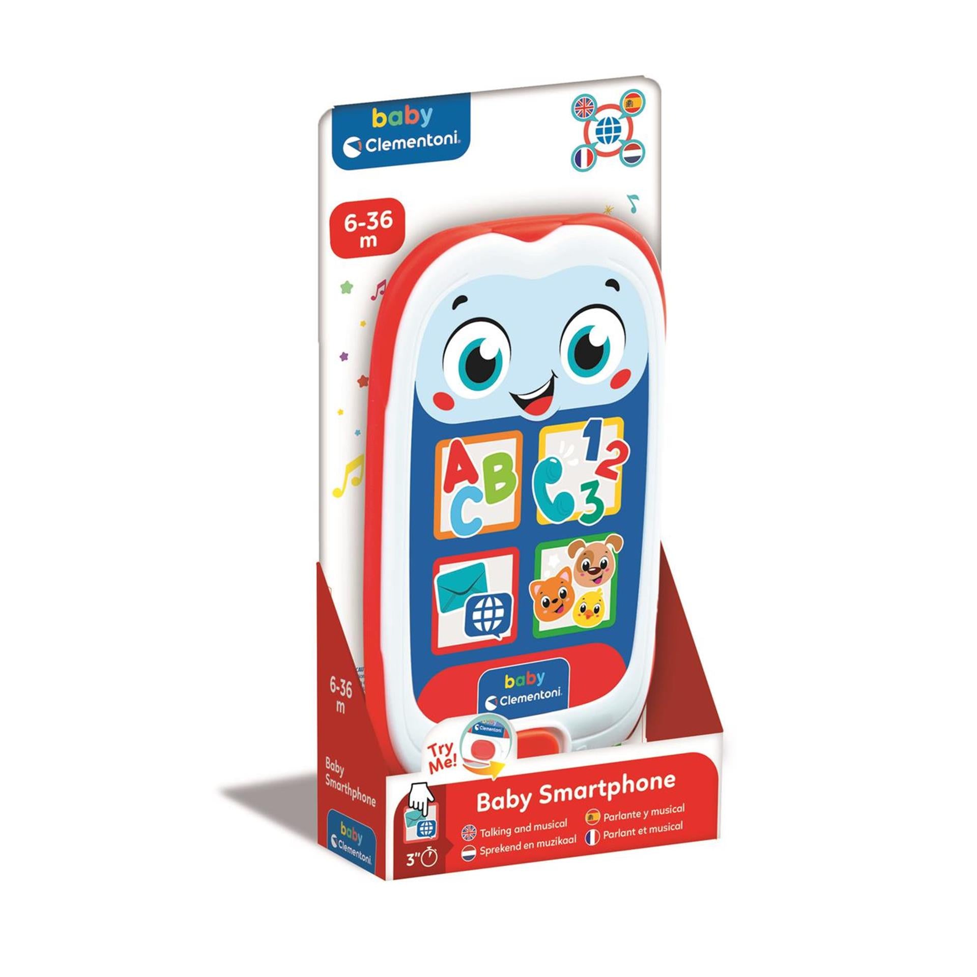 Clementoni baby sprekende en muzikale smartphone
