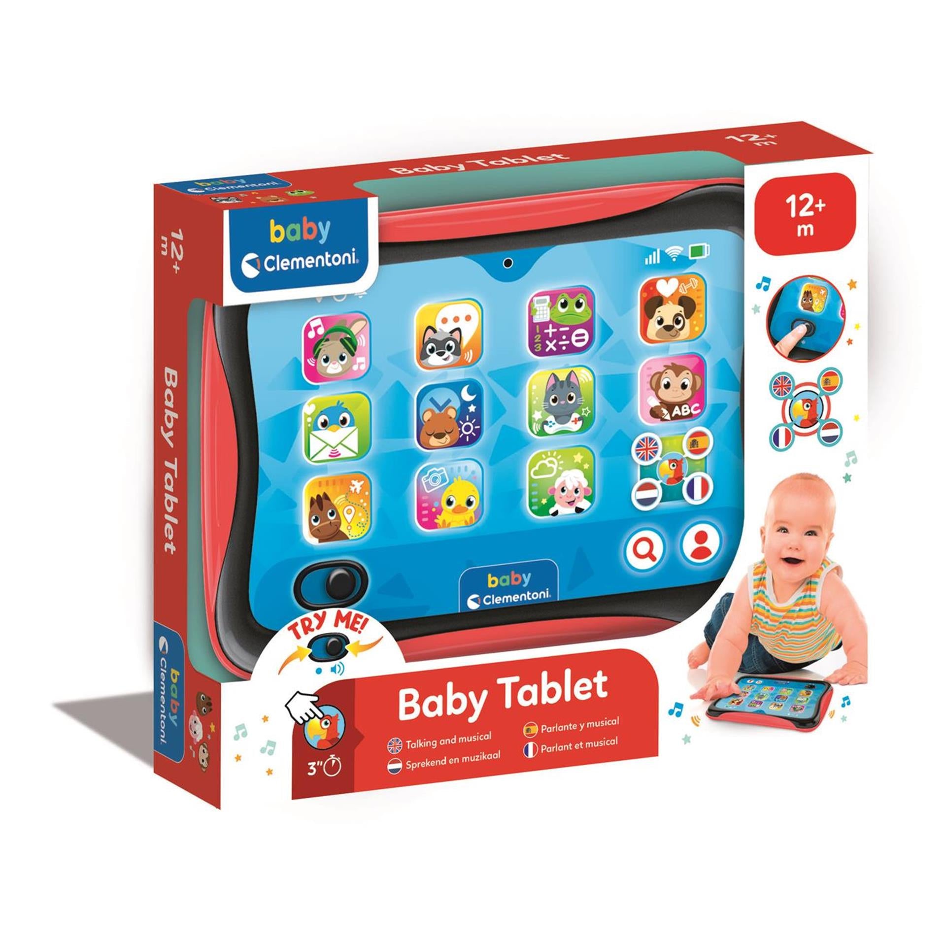 Clementoni baby speeltablet kunststof