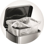 Rotho paso pedaalemmer 20l zilver