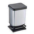 Rotho paso pedaalemmer 20l zilver