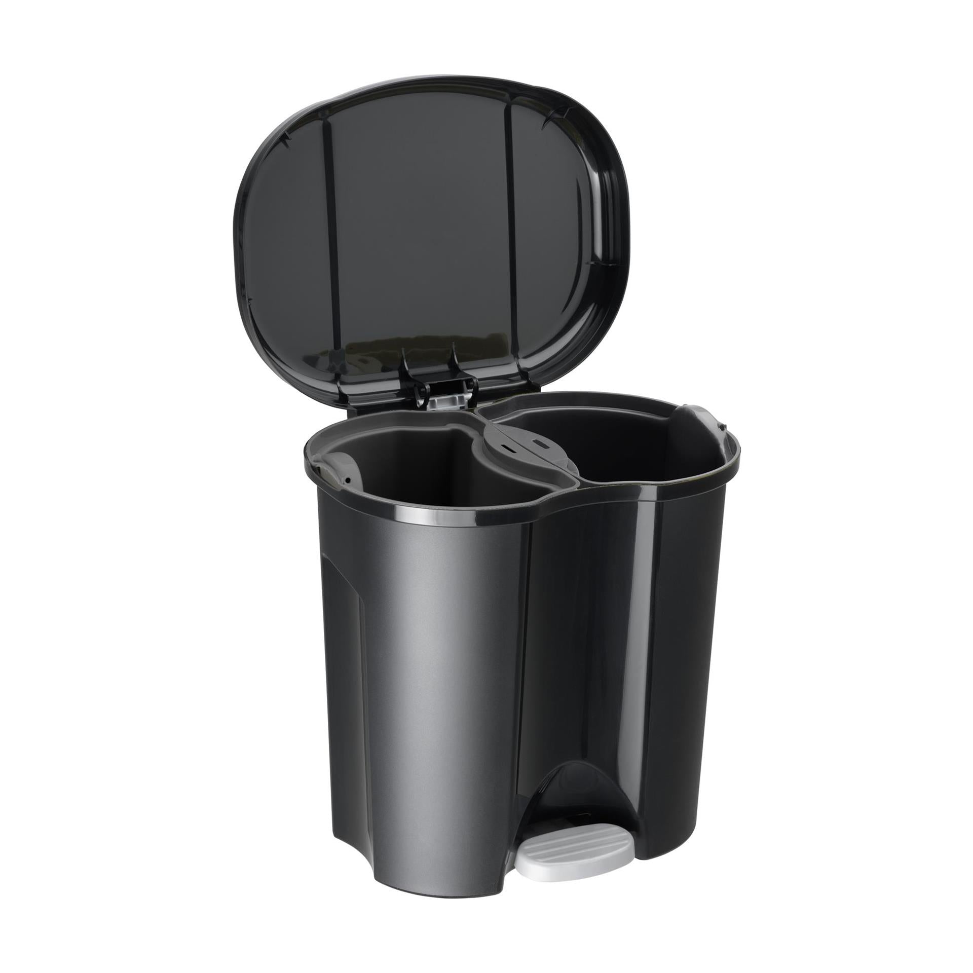 Rotho - Rotho pila afvalbak 2 x 10l zwart