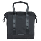 Basil tas grand fietsshopper zwart | mik hooks | 23l