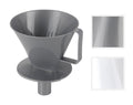 Excellent houseware koffiefilterhouder + tuit assorti