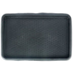 Overige merken laarzentray 60x40cm zwart | 4 stuks