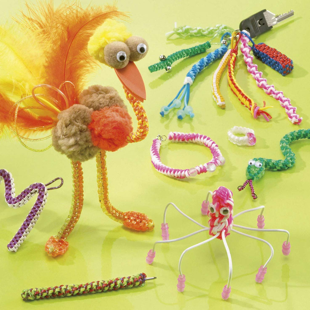 Totum - Totum filofun creatief knutseldraden 50 stuks - scoobidoo universele hobbydraden - creatief speelgoed knutselen