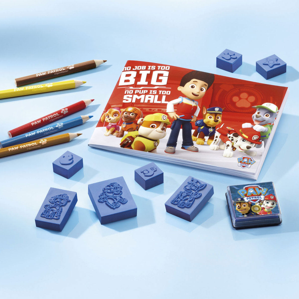 Totum paw patrol stempelset