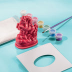 Intro unicorns knutsel set maak met gips unicorns en beschilder ze