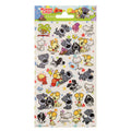 Totum stickervel woezel pip