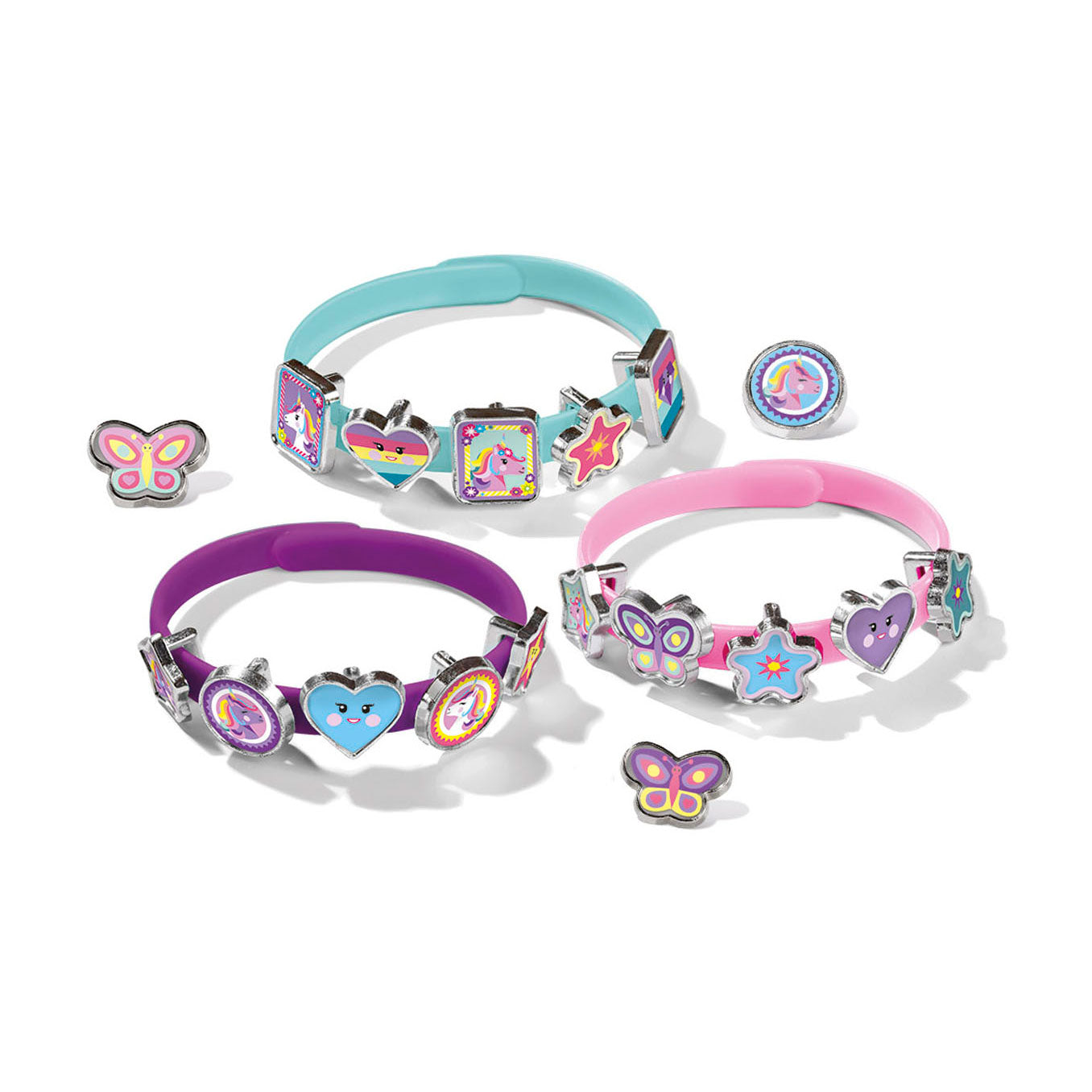 Totum eenhoorn - armbandjes met bedels