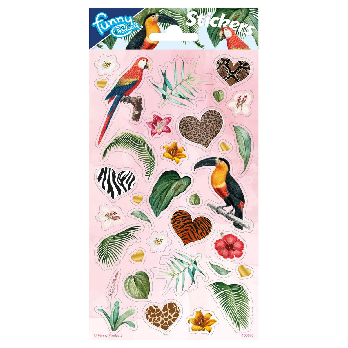 Totum - Totum Stickervel jungle