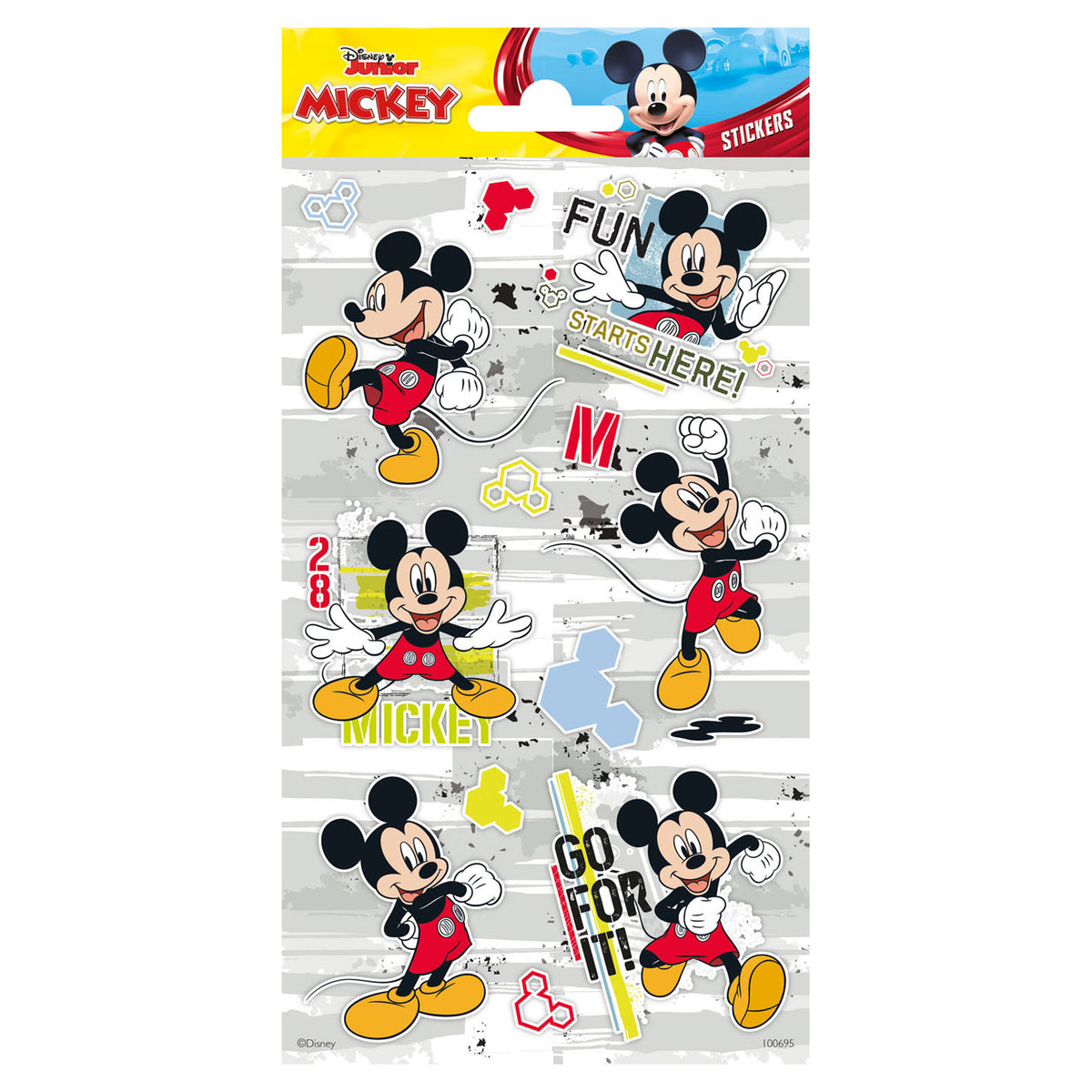 Totum - Totum Stickervel twinkle - mickey mouse