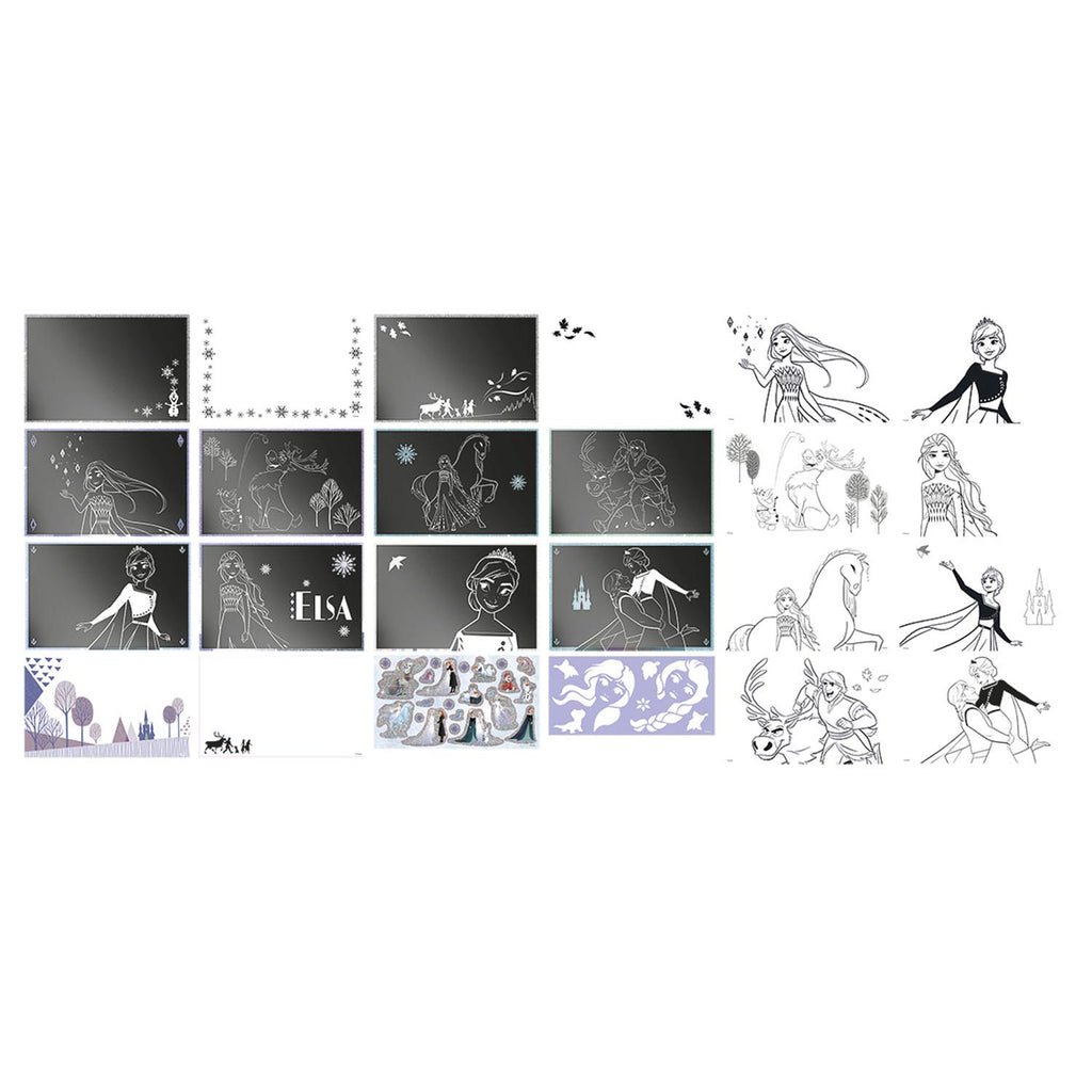 Totum - Totum disney frozen - scratchboek